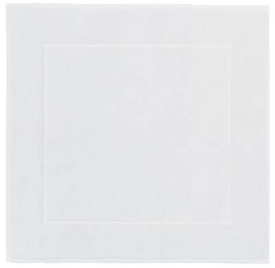  Aquanova London White bathroom rug 60x60 cm
