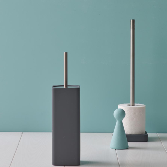  Aquanova Ona Dark Gray toilet brush - 2
