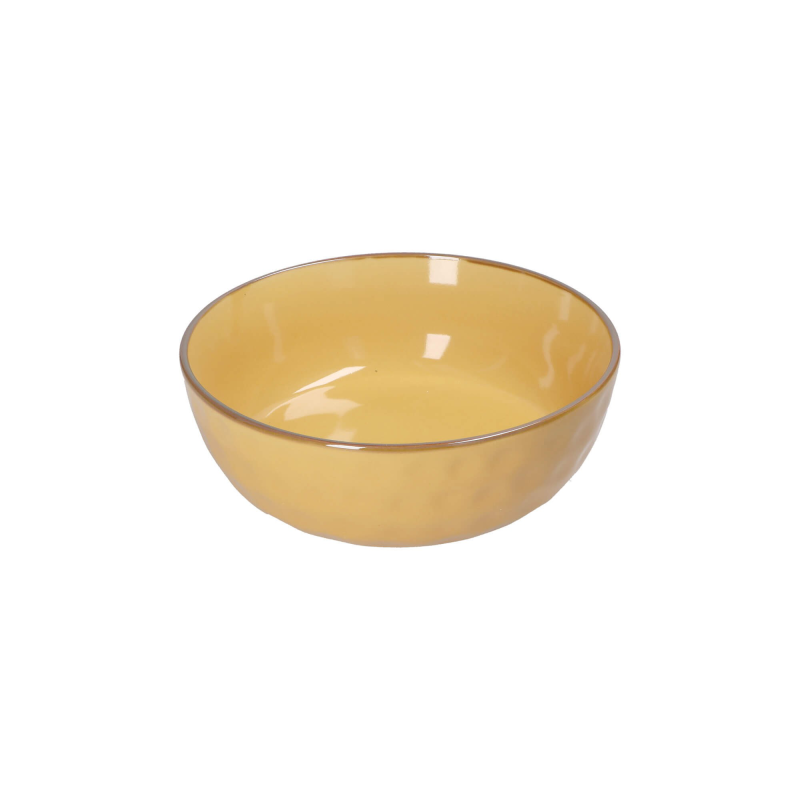  Rose&Tulipani | Set of 4 Concerto Ocra salad bowls - Yellow, 20 cm