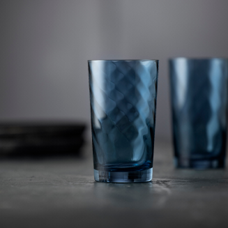 Szklanki do wody Lyngby Glas Vienna Blue 400 ml - 4 szt. - 6