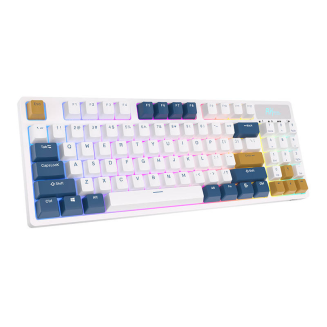 Bezprzewodowa klawiatura mechaniczna Royal Kludge RK89 RGB, Lemon switch (biała) (QWERTY) - 6
