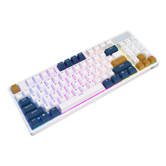 Bezprzewodowa klawiatura mechaniczna Royal Kludge RK89 RGB, Lemon switch (biała) (QWERTY) - 3