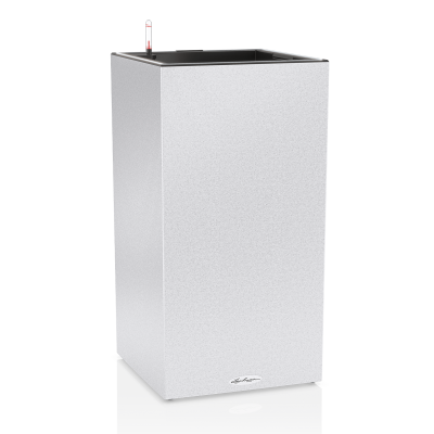 Lechuza Canto Stone flowerpot 40 LED white quartz column