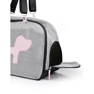 Torba | transporter United Pets czarno-różowa - 6