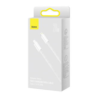 Kabel USB-C do Lightning Baseus Dynamic Series, 20W, 2m (biały) - 7