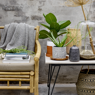  Bloomingville Barry Blue plaid 130x160 cm - 2