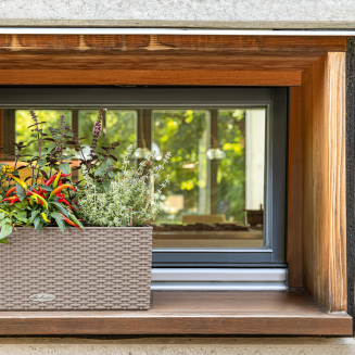  Lechuza Balconera Cottage 50 planter | 80 sand brown - 8