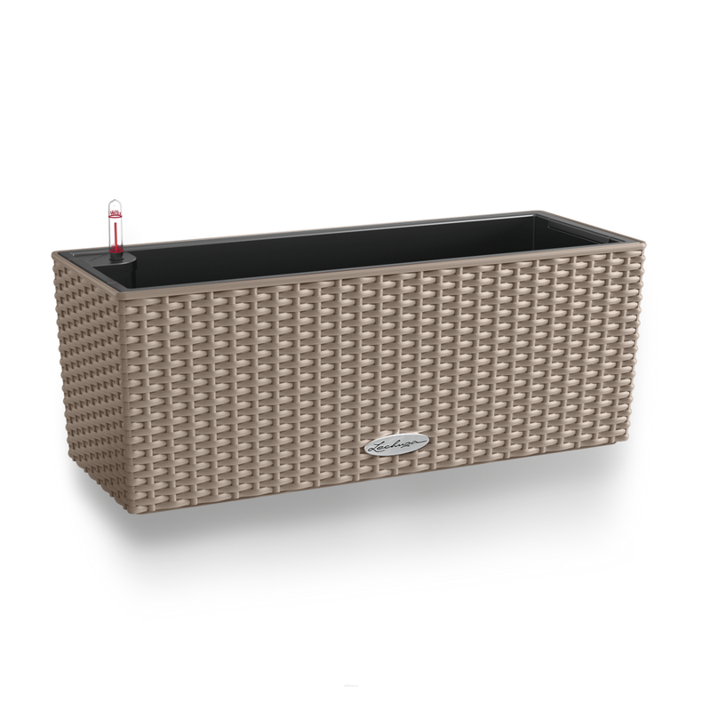  Lechuza Balconera Cottage 50 planter | 80 sand brown