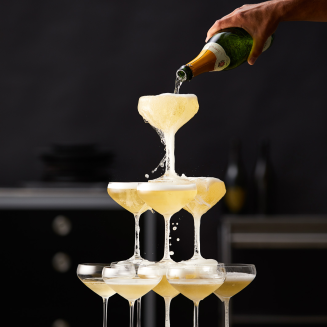  Lyngby Glass Juvel champagne glasses, 4 pcs. - 4