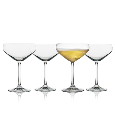  Lyngby Glass Juvel champagne glasses, 4 pcs.
