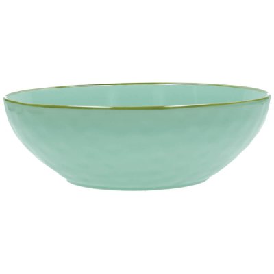  Rose&Tulipani | Set of 2 Concerto Verde Acqua salad bowls - Mint, 26 cm