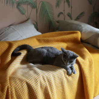 Koc Lapuan Kankurit JUHANNUS white-orange 150x200 cm - 3