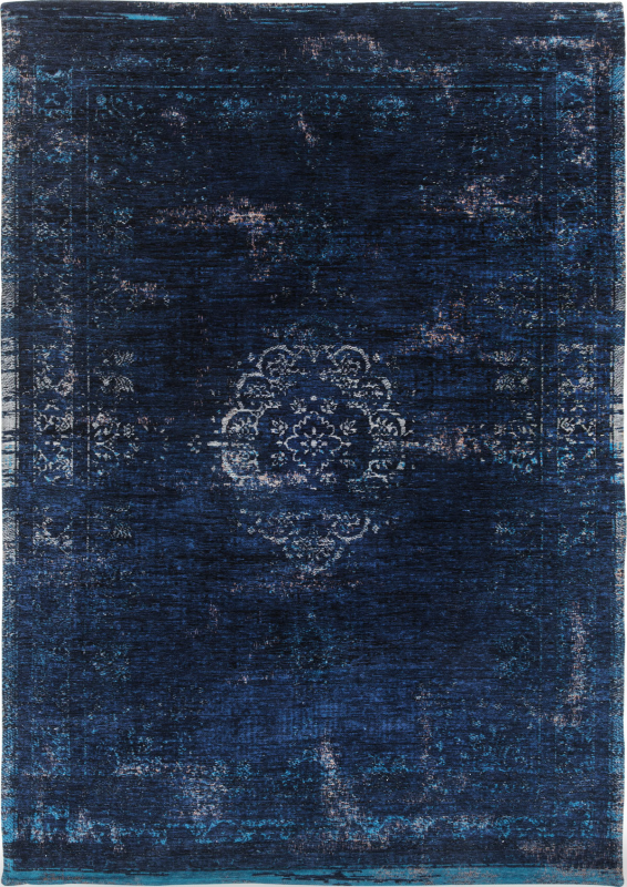  Louis de Poortere Fading World Medallion blue night rug