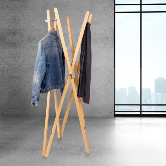  Keilbach Cross My Heart standing clothes rack, ash - 2
