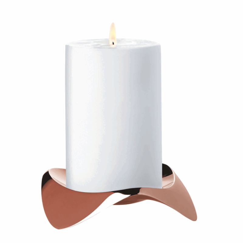  Stelton Papilio Uno copper candle holder