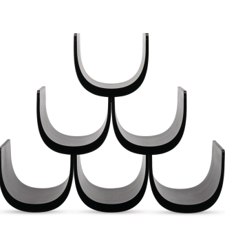 Alessi Noe bottle stand, black - 2