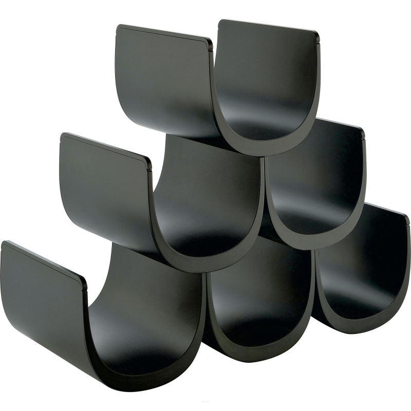 Alessi Noe bottle stand, black