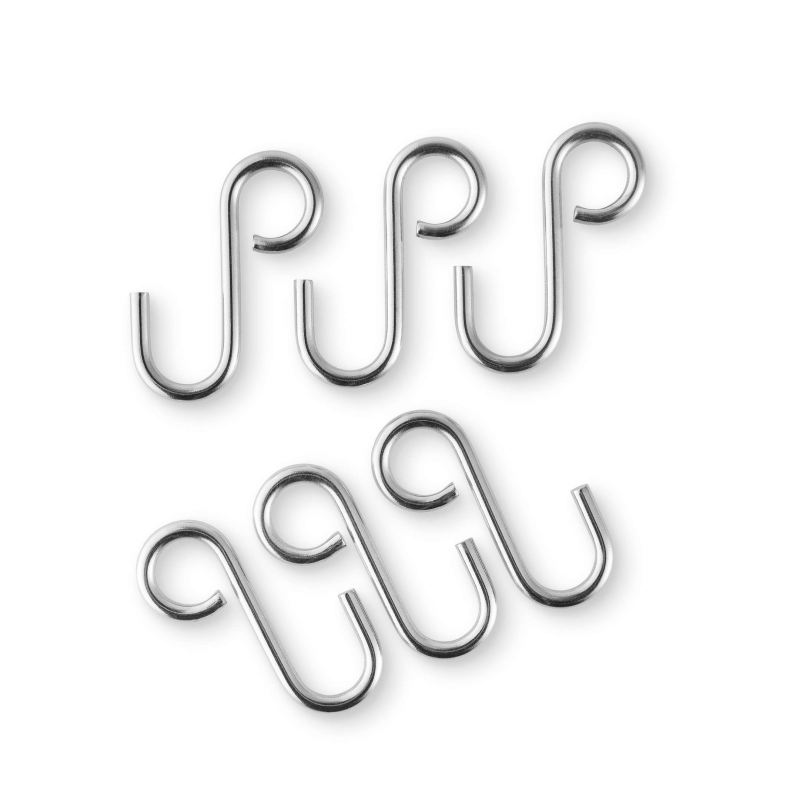  Set of 6 hooks for Eva Solo Stainless Steel wall mount