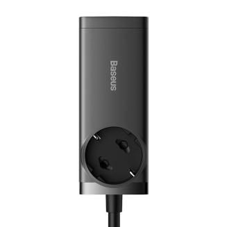 Ładowarka sieciowa / listwa zasilająca Baseus GaN3 Pro 2x USB + 2xUSB-C + AC, 100W (czarna) - 2