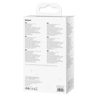 Ładowarka sieciowa / listwa zasilająca Baseus GaN3 Pro 2x USB + 2xUSB-C + AC, 100W (czarna) - 10