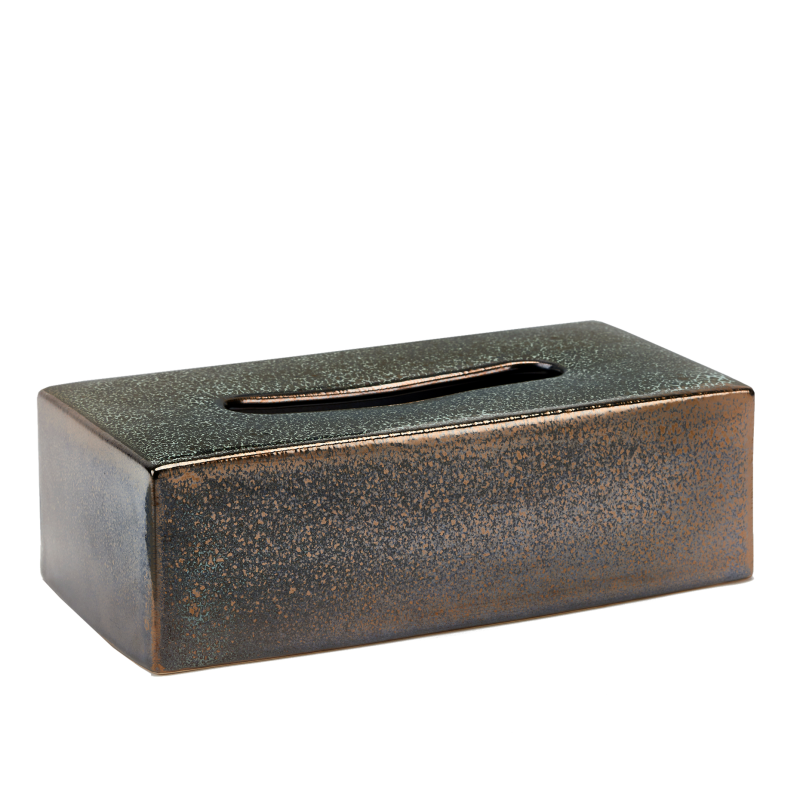  Aquanova Ugo Vintage bronze tissue container