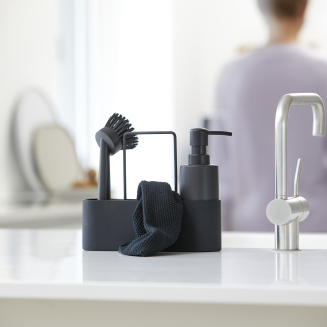  Zone Denmark Singles Black Sink Organizer - 3