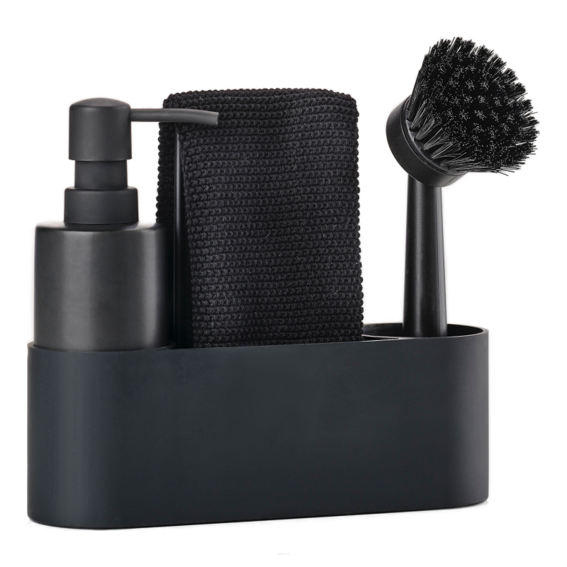  Zone Denmark Singles Black Sink Organizer