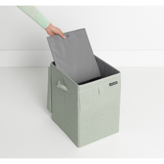Brabantia modular laundry basket green 35l - 3