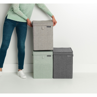 Brabantia modular laundry basket green 35l - 8