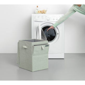 Brabantia modular laundry basket green 35l - 2