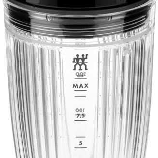 Zwilling Enfinigy blender bottle with vacuum lid - Black, 300 ml - 2