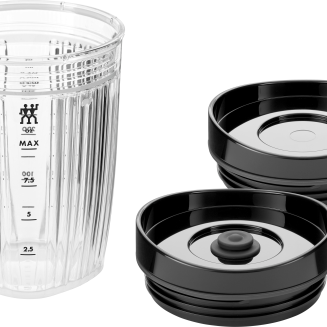  Zwilling Enfinigy blender bottle with vacuum lid - Black, 300 ml - 3