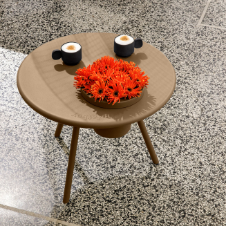 Stolik z doniczką Fatboy Bakkes Planter Mochaccino - 6