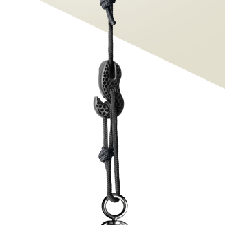  La Siesta CasaMount black hammock chair assembly kit - 3