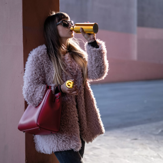  Guzzini thermal bottle 500 ml gold - 7