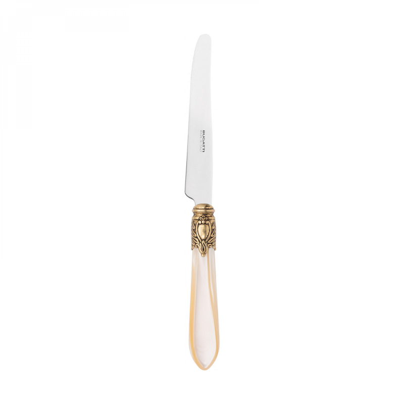 Nóż deserowy Casa Bugatti Oxford Ivory/Gold