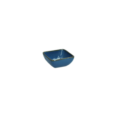  Rose&Tulipani | Set of 6 square Concerto Blu Avio bowls - Navy blue, 8 cm