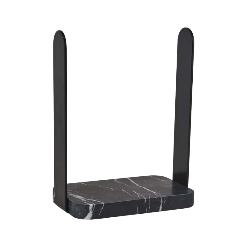  Aquanova Nero Black guest towel rack