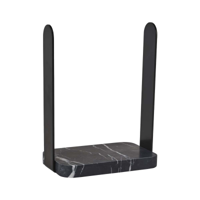  Aquanova Nero Black guest towel rack