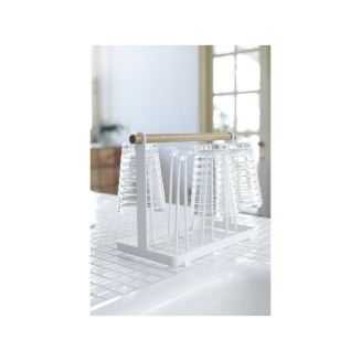  Yamazaki Tosca glass stand, white - 2