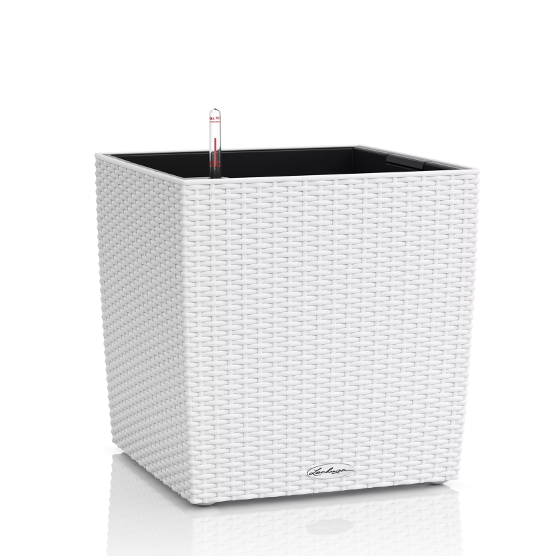  Lechuza Cube Cottage 30 planter | 40 | 50 white
