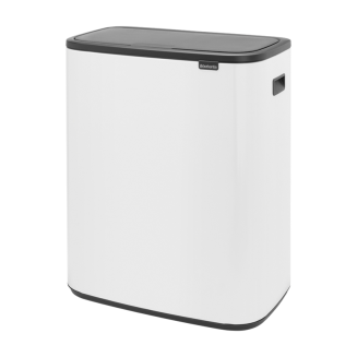  Brabantia Bo Touch Bin 2x30l white - 2