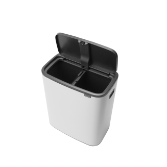  Brabantia Bo Touch Bin 2x30l white - 3
