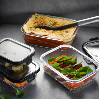  Set of 3 Gefu Milo rectangular containers - 2