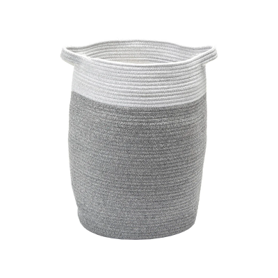 Kosz na pranie Aquanova Osman Silver Grey 45 l