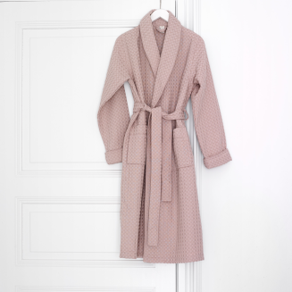  Aquanova Viggo dusty pink S bathrobe - 3