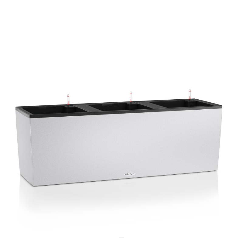  Lechuza Trio Stone flowerpot 40 white quartz