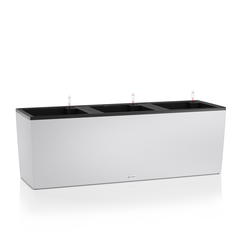  Lechuza Trio Stone flowerpot 40 white quartz