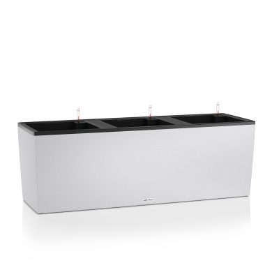  Lechuza Trio Stone flowerpot 40 white quartz