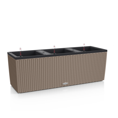  Lechuza Trio Cottage 30 planter | 40 sand brown